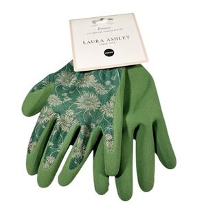 NEW Laura Ashley KIMONO Green Floral All Weather Garden Gloves